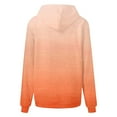 thumbnail image 5 of BXINGOHAI Womens Oversized Hoodies Gradient Sweatshirts Long Sleeve Pullover with Pocket 2024 Fall Winter Outfits Y2K Clothes Today Deals Orange,XXXL, 5 of 6