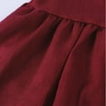 thumbnail image 6 of Toddler Girls Linen Sleeveless Dress A-Line Ruffle Hem Summer Outfits, Size 12-24M, 6 of 7