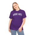 thumbnail image 4 of Aussie Wife Australian Wedding Anniversary Shirt Gifts Tshirt Crew Neck, 4 of 5