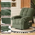 thumbnail image 6 of Villeston Recliner Chair for Living Room Manual Reclining Chair Single Sofa for Bedroom,Green, 6 of 7