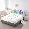 thumbnail image 3 of YST Mermaid Bedding Set, 7-Piece, Cute Black Girl, Twin Size, 3 of 4