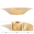 thumbnail image 4 of MasteelfCA 1 Pce Assiette en Acier Inoxydable Bol Rond Bol de Rangement pour Fruits Bol à Pâtes, 4 of 8