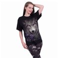 thumbnail image 2 of Spiral Direct T-Shirt Adulte Loup Roses, 2 of 2