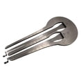 thumbnail image 1 of Mini arpa de boca ligera, instrumento de joyería de metal, arpa tradicional profesional Plata, 1 of 9
