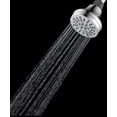 thumbnail image 5 of Mainstays Single Setting Shower Head in Chrome with Rub-clean Nozzles, 5 of 8