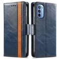 thumbnail image 3 of Case for Motorola Moto G31 Cover Leather Wallet Folio Case Book Design Flip Magnetic Closure - Blue, 3 of 5