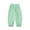 Green#9527, variant on BOOMNY Girls Baggy Sweatpants Wide Leg Pants for Girl Trendy Plaid Elastic Waist Lightweight Loose Fit Soft Athletic Joggers With Pocket