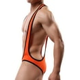 thumbnail image 5 of Men's Boxer Briefs Mens Sports Underwear Thong Underwear Men Quick Y Mens Briefs Soft Men Shorts 2x for Pack Good for Cellblock Athletic Orange L, 5 of 7