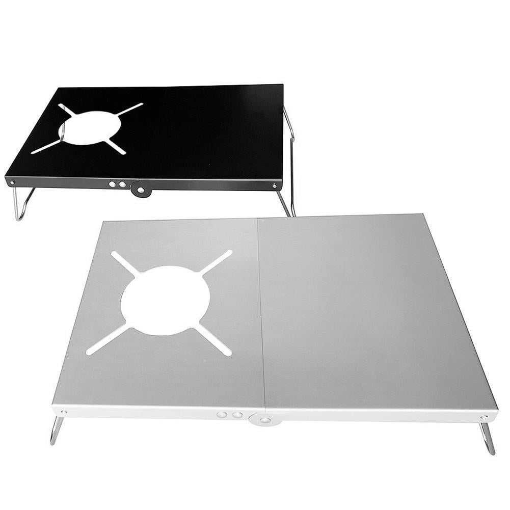 Folding Gas Stove Table Stand Mini Windproof Heat Camping Picnic Hiking 1 x Z5T9