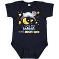 thumbnail image 3 of Inktastic I Love my Mama to the Moon and Back Cute Sheep Boys or Girls Baby Bodysuit, 3 of 5