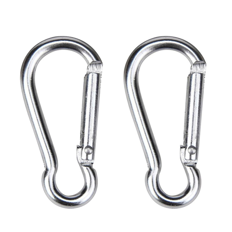Aluminum Alloy Carabiner For Climbing Camping Hiking Spring Snap Clip Hooks 10pc 