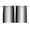 Black, variant on Dark Gray Kitchen Curtains 84 Inch Length, Gradient White Abstract Minimalist Stripe Grommet Top Bedroom Living Room Curtains, Light Filtering Cafe Curtain Drapes 2 Panels Set 84''x84''