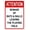 Warning Sign 2, variant on Caution Cleaning in Progress by Male Operative Sign Safe Sign, Signs Outdoor, 12 X 8 in, Sign for Home, Business, Driveway Alert