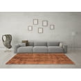 thumbnail image 3 of Ahgly Company Indoor Rectangle Oriental Orange Industrial Area Rugs, 5' x 7', 3 of 4