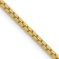 thumbnail image 2 of 14K Solid Yellow Gold 1.5mm Box Link Chain Necklace, 2 of 4