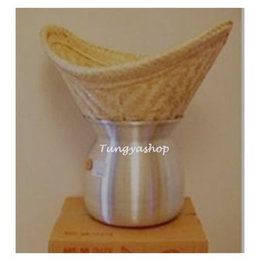 Thai Lao Sticky Rice Steamer Pot and Basket Cook Kitchen Cookware Tool