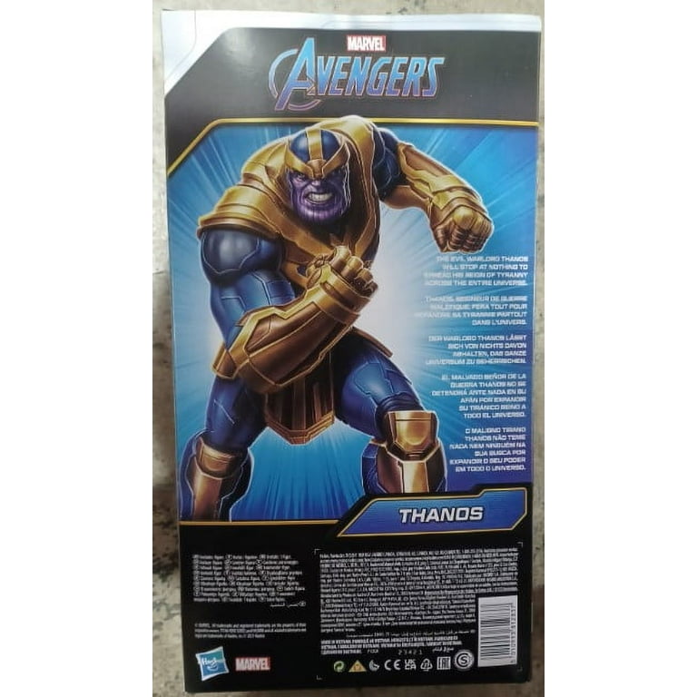 Marvel Avengers Titan Hero Series Deluxe Thanos Action Figure, 12