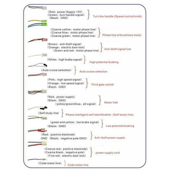 36V 48V 350W E-Bike Brushless Controller 6 Tube Dual Mode