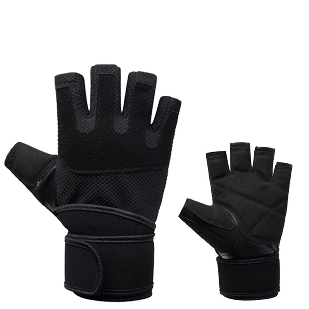 Gym Gloves Fitness Exercise Training Bicycle Body Building For Men Women M Size 