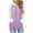 Purple, variant on BLVB Hoodies for Women Lightweight Long Sleeve Sweatshirt Drawstring Loose Fit Color Block Pullover Tunic Tops with Pocket