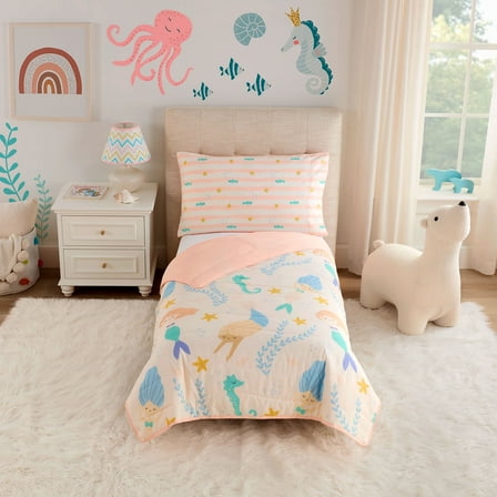 Parent's Choice 2-Piece Under the Sea Toddler Bedding Set