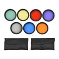 thumbnail image 2 of Andoer 1.25 Inches Telescope Eyepiece Filters Set Moon & Skyglow Filter CPL Filter Red Orange Yellow Green Blue Color Filters for Lunar Planetary Observation, 2 of 7