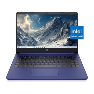 HP 14" HD Display Business Laptop,Intel Celeron N4020,4GB RAM,64GB eMMC,Windows 11 Home ,Blue