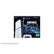 PlayStation 5 Digital Slim Edition Fortnite Cobalt Star Bundle + Extra PlayStation 5 DualSense Wireless Controller Starlight Blue