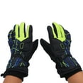 thumbnail image 3 of Anti-Slip, Shock-Absorbing, Full-Finger Design for Cycling Sports, Green Men's Mountain Bike Gloves, 3 of 4