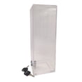 thumbnail image 4 of MCB- Donation Box - Ticket Box - 10" Tall Square Acrylic Donation Container, Big Display with Full Print Insert (Clear), 4 of 10