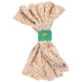 thumbnail image 5 of 12 Pcs Leather Napkin Rings Rustic Table Decor Thanksgiving Green, 5 of 6