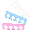 thumbnail image 2 of EeaseCA 3Pcs Portable Manicure Finger Divider Silicone Nail Separator Nail Art Tools, 2 of 7
