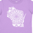 thumbnail image 4 of Inktastic Wisconsin Silhouette Mandala Boys or Girls Toddler T-Shirt, 4 of 5