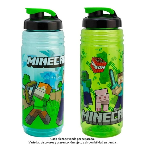 Botella Prichos Siglo XXI Minecraft Varios Diseños 800 ml 1 Pieza