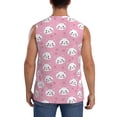 thumbnail image 4 of Kdxio Cute Cat for Men's Muscle T-shirt,Sleeveless for Workout Running Athletic Gym Lounge Casual, 4 of 7