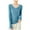 Blue1, variant on yillto Lightweight Sweaters for Womens Soft Knit Long Sleeve V Neck Sweater Fall Slim Fashion Outfits