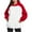 Red, variant on QUINDOS Hoodies for Women Patchwork Sweatshirts Women Casual Long Sleeve Graphic Crew Neck Pullover Tops