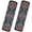 Dark blue floral fabric, variant on 2 Pack Seat Belt Pad,10 x 7.7 in Soft Comfort Seatbelt Shoulder Strap Cover, Dark Blue Floral Fabric Non-Slip Car Seat Belt Cushion for Auto Sedan Van