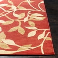 thumbnail image 4 of Surya Riley RLY-5011 24x89" Runner Traditional Fabric Rug in Burgundy Red/Tan, 4 of 6