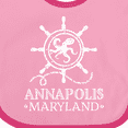 thumbnail image 4 of Inktastic Annapolis Maryland Vacation Boys or Girls Baby Bib, 4 of 4