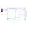 thumbnail image 4 of YAOMOBB Acrylic Board Re writable Transparent Acrylic Weekly Planner Magnetic Stickers for Smooth Organization, 4 of 7