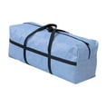 thumbnail image 1 of GUOOL Cargo Bag Comforter Storage Bag Large Capacity Easy Carrying and Moving Foldable Blue, 1 of 9