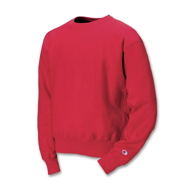 Champion Men`s Reverse Weave Crew, S, Scarlet