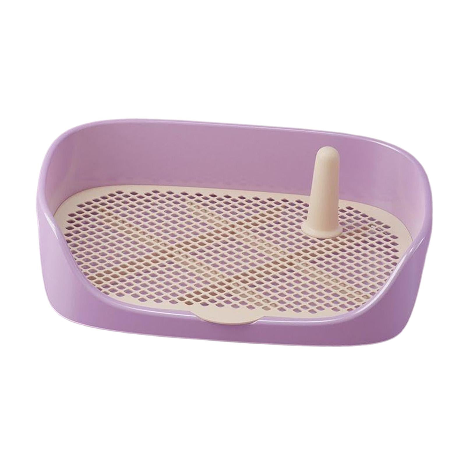 Dog Toilet Training Potty Tray Training Pad Toilet Pee Pad Holder Apartment Loo Pets Supplies Pans Pet Potty Trainer for Other Pets 48x37x13cm