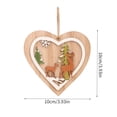 thumbnail image 2 of Xihbxyly Adorno Navideño de Copo de Nieve, Diseño Tridimensional Hueco, Colgante de Árbol de Madera, Decoración Navideña Detallada, Elegante Decoración para El Hogar, Encanto Festivo de Temporada, Ju, 2 of 2