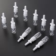 thumbnail image 2 of EeaseCA 10 Pcs 10ml Portable Nasal Sprayer Bottle Rhinitis Refillable Fine Mist Empty Spray Bottles (10M Transparent Flat Shoulder Bottle + 18R Direct Injection), 2 of 7