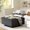 Black, variant on Danniu Lift Top Coffee Table, Wood Square Coffee Table with Storage, Farmhouse Coffee Tables with Hidden Storage Compartment, Center Table with Lifting Tabletop for Living Room, Home Office, Walnut