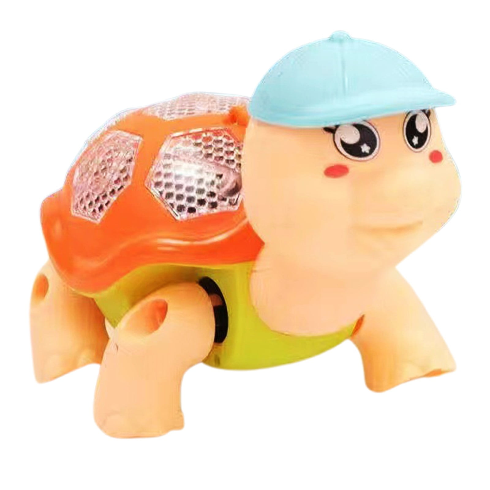 RUIG Baby Musical Turtle Toy, Baby Crawling Toys Light Sound, Toddler English Learning Educational, Birthday Gift Stocking Stuffer 6 9 12 18 Month 1 2 3 Year Old Boy Girl