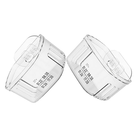 UNOMOR 2Pcs Hanging Storage Basket Plastic Mesh for Kitchen Organization