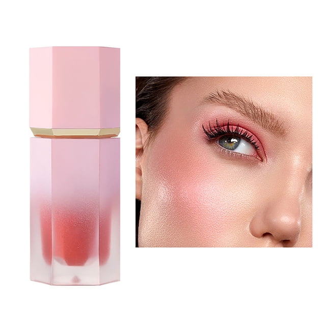 WIFKLSIIPG Moisturizing Liquid Powder Blusher Multifunctional Makeup Pen Hold Makeup to Brighten High Gloss Facial Powder Blusher Liquid 7ml